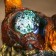 The desktop fountain from the network "Tree with amber leaves" 312 stones 34x26x13 cm