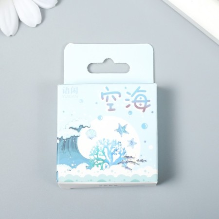 Stickers for creativity "sea swimming" set of 50 pcs 4.4x6.5x1.1 cm-3