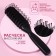 Combing, ventilated, 4.5 × 21 cm, black color