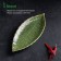 Ceramic serving dish "Dender", 20.5 × 8.5 × 1.5 cm, green color
