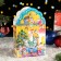 Gift box "Santa Claus and Hares", 16 x 7.5 x 26 cm