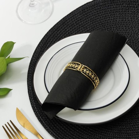 Ring for the Epiphany "plexus", 6 × 5.5 × 1.5 cm, gold color-1