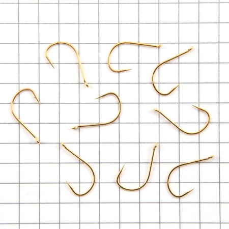 The hook Owner PIN HOOK GOLD No. 8, 9 pcs.-1