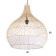 Ceiling Lumber of Rotan "Lukman" 1x120W, E27, 60x60x65 cm