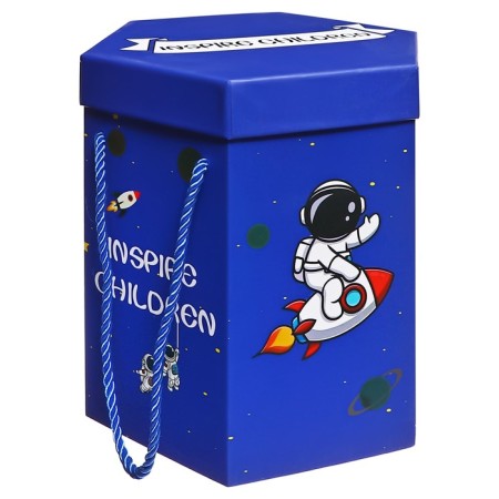 Drawing set, with coloring, blue-1