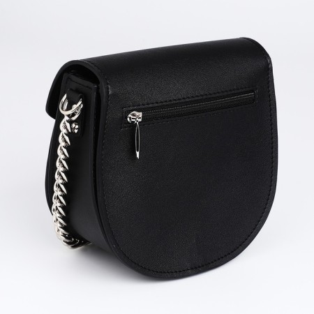 Women's bag Textura, messenger, small size, black color-2