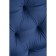 Chair on the Grass -Karkas Goyar Metal/velor, Black/Blue 51x61x82 cm