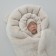 Set for discharge Winter Kinderlitto "Fluffy Bear", 5 items, height 56-62 cm, beige color