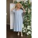 Women's dress, size 52, blue color