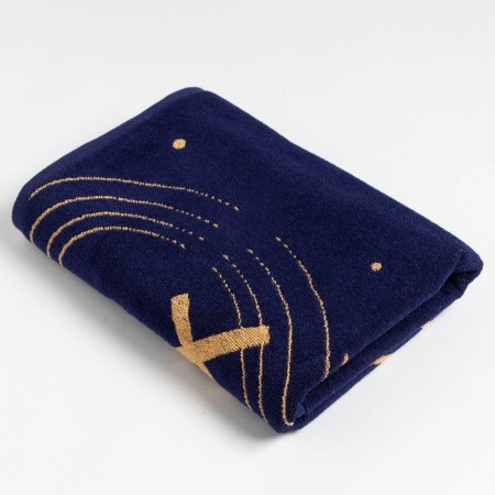 Terry Ethel towel "Zodiac signs: Sagittarius" Violet, 67x130 cm, 100% cotton, 420g/m2-1