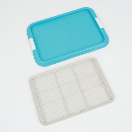 Dog toilet, 51 x 38 x 3 cm, blue-4