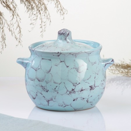 Ceramic Pikanto baking pot 0.65l / 12.5x11.5cm, romance