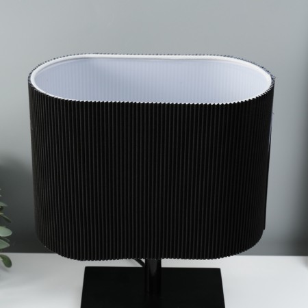 Tabled lamp "Consul" 1x40W E27 Black 25x13x29cm-5