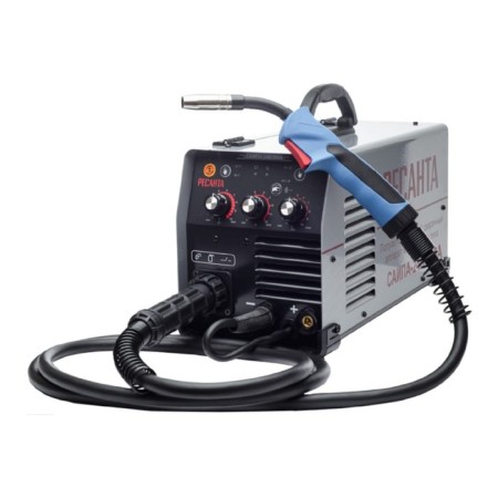 Welding semiautomatic device Resanta Saipa-24V/200A, MIG/MAG, 220 V, 200 A, 6.9 kW, D = 0.6 mm-2