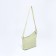 Bag Cross-Bodi with a zipper, green color