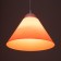 Plaphon "cone" E27 orange 25x25x15cm