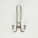 Furniture tundra hook TKT002, three -rod, bronze, 4 pcs TMP
