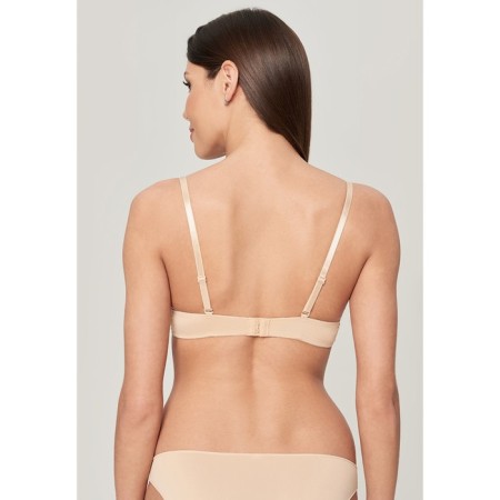 Women's bra -lotus, size 85c, beige color-2