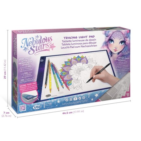 Children's light tablet for drawing Nebulous Stars Nebulia-8