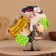 Orester-Domova "Kuzya in a cap, with a broom and a horseshoe", 23x25x13 cm mix