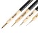 System Synthetics 4 pieces of rubloff "miniature" columns, beveled handle