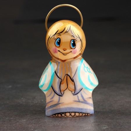 Сувенир "Ангел с нимбом", селенит-3