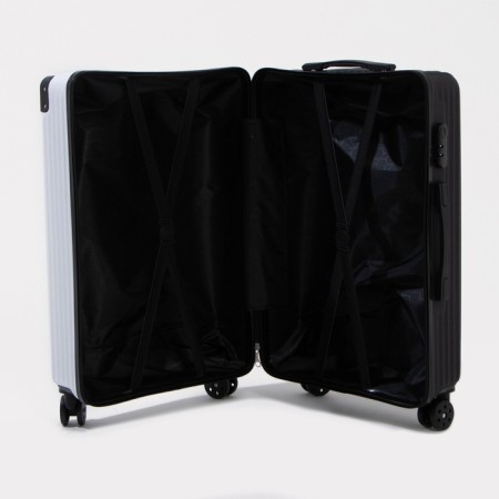 Big suitcase 26 ", code castle, white/black color-8