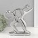 Souvenir ceramics "pair of unusual" silver 7.5x26x27 cm