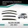 Defly window deflectors for Toyota Allex (E120), 2001-2006