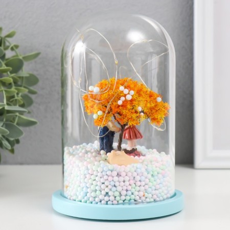 Souvenir plastic light "Kiss of couple" MIX 11x11x16 cm-4