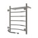 Electric towel "Sanprise" Classic P6, 450x600 mm, left/right, chrome
