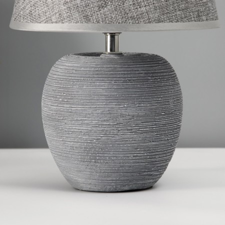 Traffic lamp with lampshade Risalux "Lumin", E14, 40 W, Gray, 20 × 20 × 30.5 cm-3