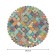 Tablecloth on the table "Loski of the ornament", round, Saten, d = 150 cm