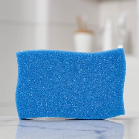 Body sponge "Wave", 8 × 14 × 4 cm, color mix