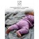 Pants Knitted children's Amarobaby Pure Love Comfy, height 68, lilac color