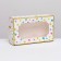 Folding box with a window for a marshmallow "Bright Star", 25 x 15 x 7 cm