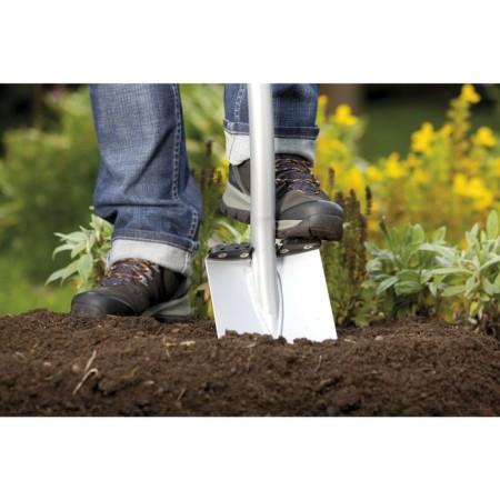 Universal shovel, l = 113 cm, metal stalk, with a handle-1