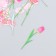 Set of stickers "Flowers. Pink blush" 30 pcs 8.5x11 cm