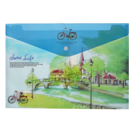 A set of converts on the A4 button, 160 md, 12 pieces, "landscapes"-1