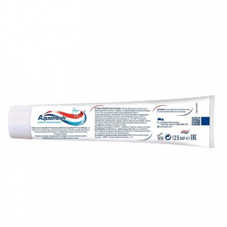 AquaFresh toothpaste total “refreshing mint”, 125 ml-2