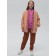 Bilateral jacket for girls, height 146 cm, jeans color