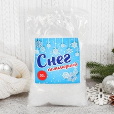Snow is polymer, transparent, 50 g