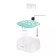 Animal fountain KitFort KT-6365, 5 W, 6 l, backlight, white and turquoise