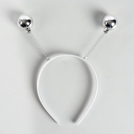 Carnival rim "balls", silver color