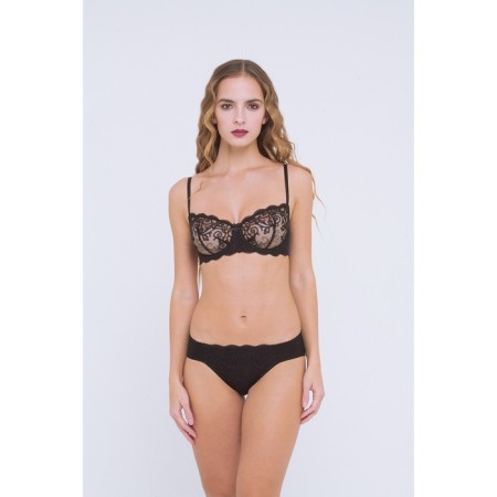 Lengy bra, size 90e, color black openwork-3
