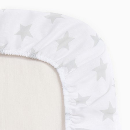 Sniper on elastic "Ethel" Stars 140x200+25 cm, 100% cotton, calico-2