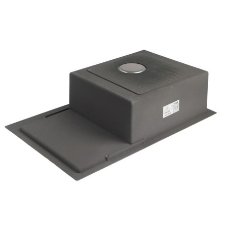 Kitchen sink Aflorn AF97851-L, Sredal, Left, S = 3.0 and 0.8 mm, 78x51x22 cm, siphon, satin-3