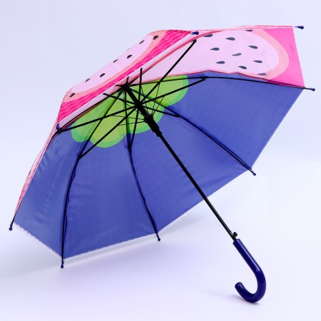 Children's umbrella p/at "Fruit print" d = 84 cm, r = 42 cm, 8 spokes, 68 × 10 × 8 cm-3