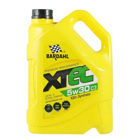 Motor oil Bardahl 5W-30 XTec C3 36303, synthetics, 5 liters