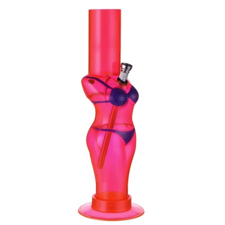 Bong, H-31 cm, "girl", acrylic, mix-2
